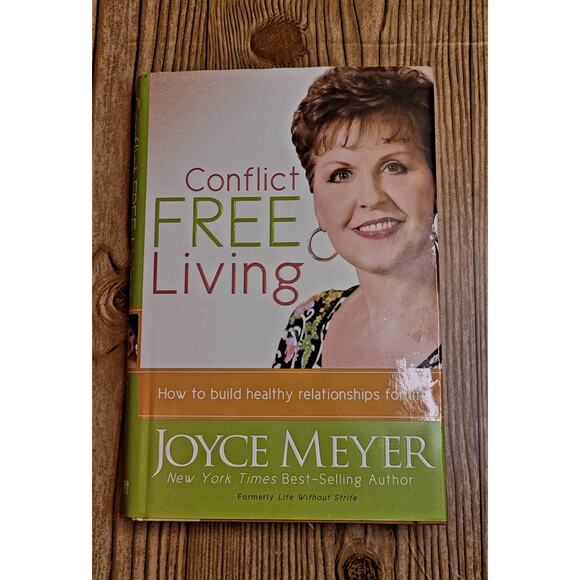 LOT OF4 Joyce Meyer books Overload I Dare You Conflict Free living trusting God - Picture 5 of 8